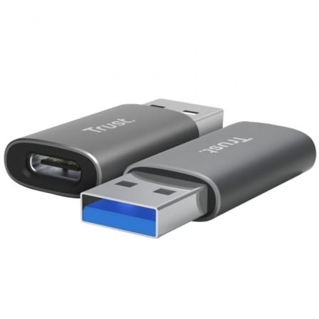 Adaptador USB 3.2 GEN2 Trust Calyx / USB Tipo-C Hembra - USB Macho_0