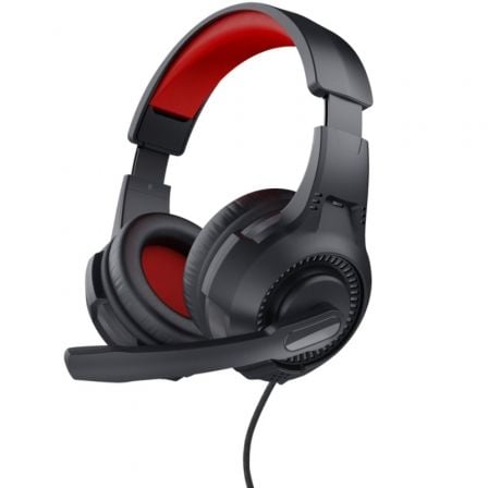Auriculares Gaming con Micrófono Trust Gaming 24785/ Jack 3.5/ Rojos y Negros_0