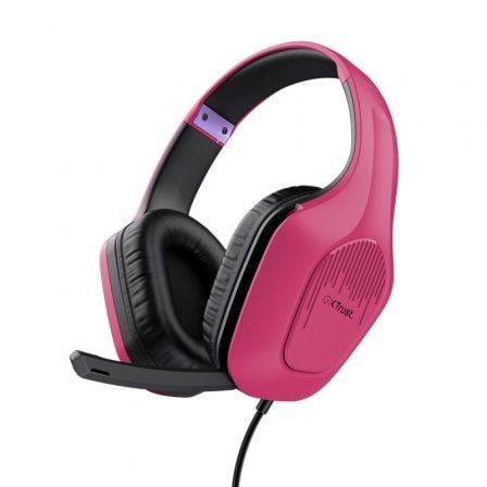 Auriculares Gaming con Micrófono Trust Gaming GXT 415 Zirox/ Jack 3.5/ Rosas_0
