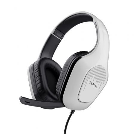 Auriculares Gaming con Micrófono Trust Gaming GXT 415 Zirox PS5/ Jack 3.5/ Blancos_0