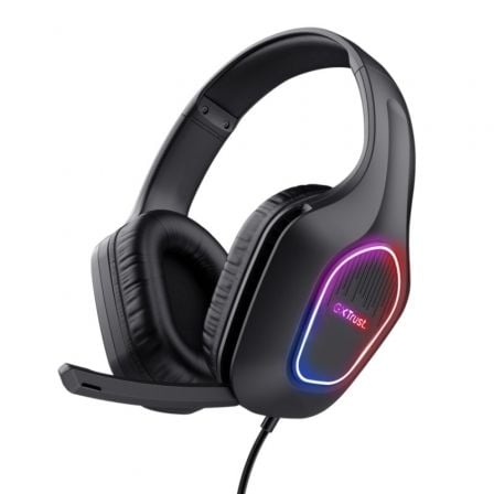 Auriculares Gaming con Micrófono Trust Gaming GXT 416 Zirox/ Jack 3.5/USB Negros_0