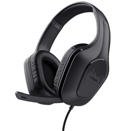 Auriculares Gaming con Micrófono Trust Gaming GXT 417 Zirox/ Jack 3.5/ Negros_0