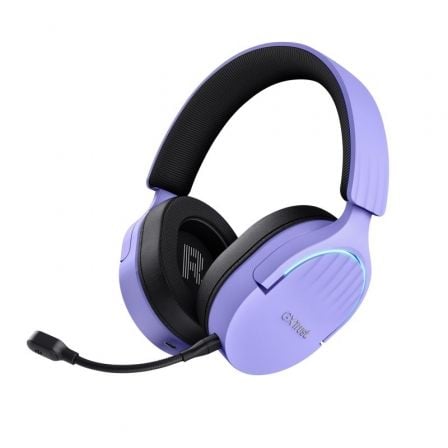 Auriculares Gaming Inalámbricos con Micrófono Trust Gaming GXT 491 Fayzo/ Bluetooth/ Jack 3.5/ Morados_0