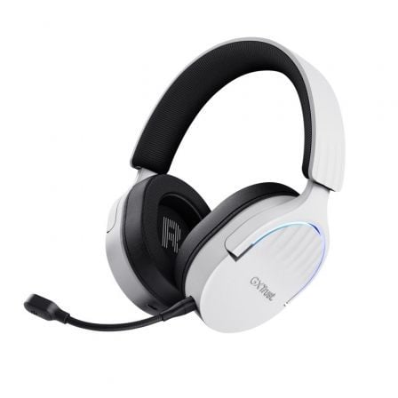 Auriculares Gaming Inalámbricos con Micrófono Trust Gaming GXT 491 Fayzo/ Bluetooth/ Jack 3.5/ Blancos_0