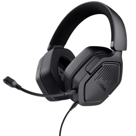 Auriculares Gaming con Micrófono Trust Gaming GXT 492 Carus/ Jack 3.5/ Negros_0