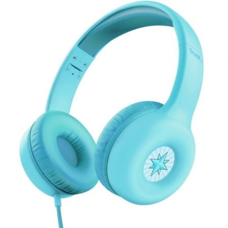 Auriculares Infantiles Trust Nouna Kids/ con Micrófono/ Azules_0