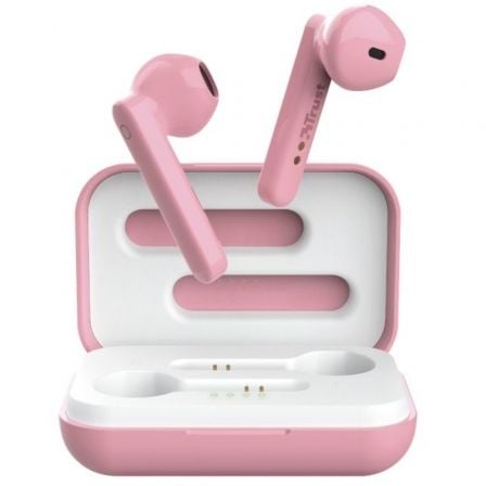 Auriculares Bluetooth Trust Primo Touch / Rosa / Autonomía 4h / 8713439237825