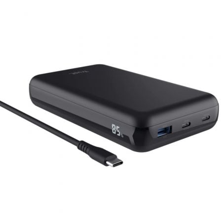 Batería Externa/Powerbank Trust Laro 20000mAh/ 100W/ Compatible con Portátiles_0