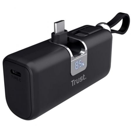 Powerbank 5000mAh Trust Pacto 26104/ 18W/ Negra_0