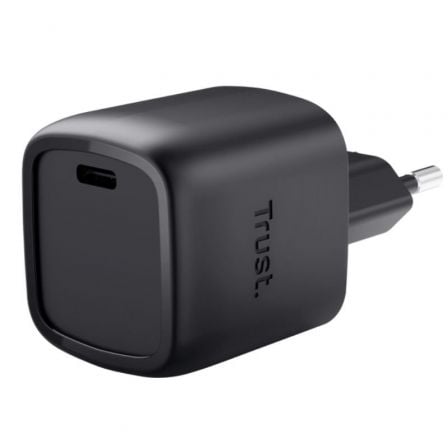 Alimentador USB-C Trust / Preto / Reciclado 50% / 30W / 25519_0