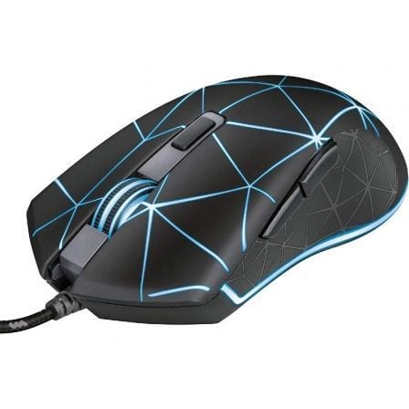 Ratón Gaming Trust Gaming / Preto / GXT 133 Locx / Até 4000 DPI