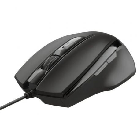 Ratón Trust / Preto / Hasta 2400 DPI / 23650