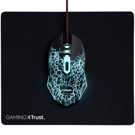 Pack Gaming Trust Gaming 24752/ Ratón Óptico + Alfombrilla_0