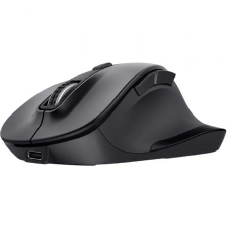 Ratón Ergonómico Inalámbrico Trust Fyda Multidispositivo/ Batería recargable/ Hasta 2400 DPI_0