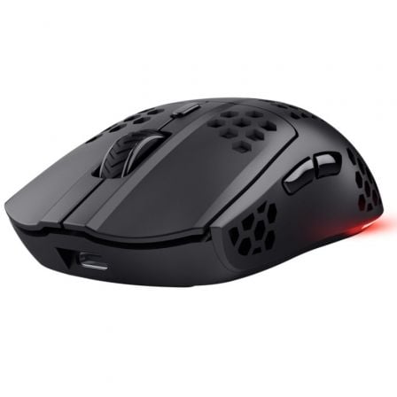 Ratón Gaming Inalámbrico Trust Gaming GXT 929 / Preto / Batería recargable / Até 4800 DPI