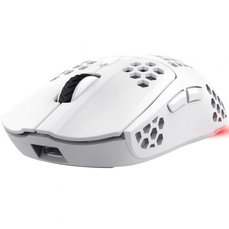 Ratón Gaming Trust Gaming / Inalámbrico / Blanco / 4800 DPI / GXT 929 Helox