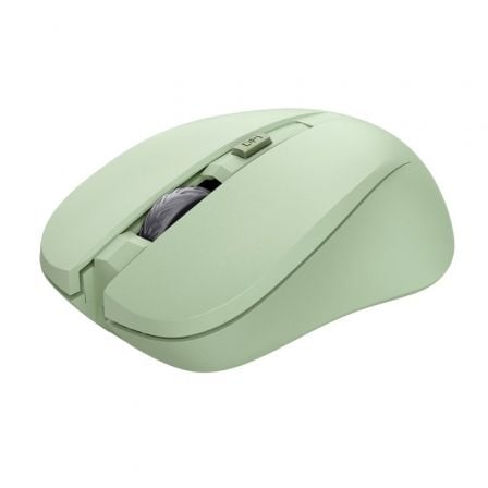 Ratón Inalâmbrico Trust Mydo / Verde / Até 1800 DPI / TRU-MOU_MYDO_SIL_WIR_GREE