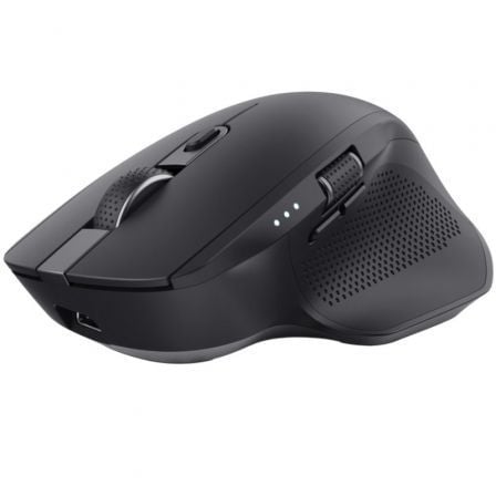 Ratón Inalâmbrico Trust Ozaa+ / Preto / Batería Recargable / Até 3200 DPI