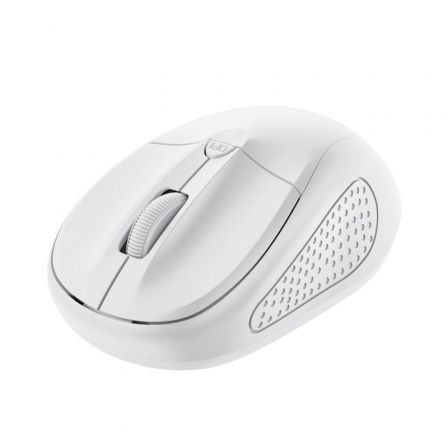 Ratão Mini Inalâmbrico Trust / Hasta 1600 DPI / Branco Mate / TRU-MOU_PRIMO_WIR_WHM