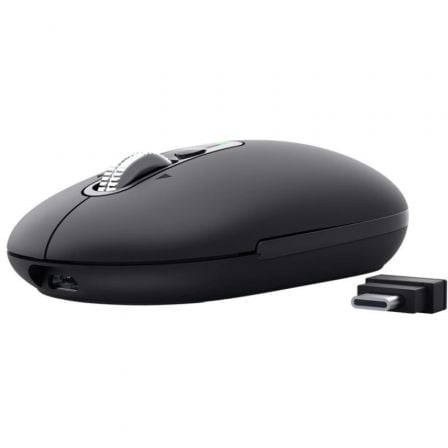 Ratón Inalámbrico Trust Seron 26018/ Batería recargable/ Hasta 3200 DPI/ Negro_2