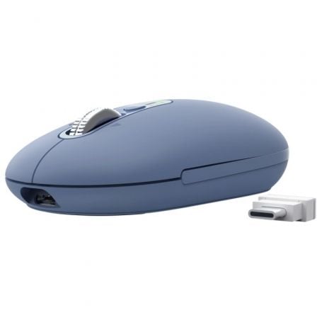 Ratón Inalámbrico Trust Seron 26020/ Batería recargable/ Hasta 3200 DPI/ Azul_0