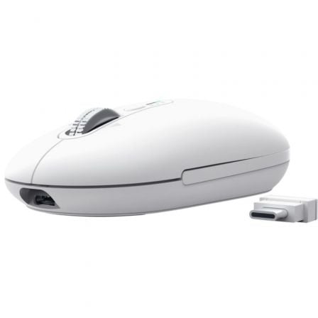 Ratón Inalámbrico Trust Seron 26019/ Batería recargable/ Hasta 3200 DPI/ Blanco_0
