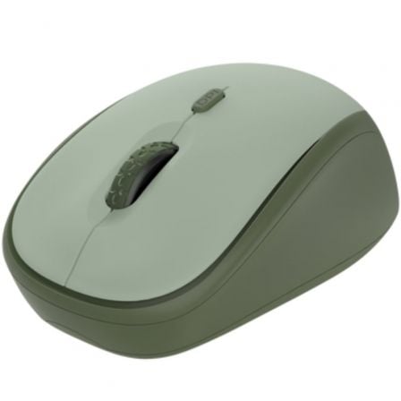 YVI+ MOUSE WIRELESS SILENZIOSO - 83% PLASTICA RICICLATA - DURATA BATTERIA 12 MESI - VERDE_1
