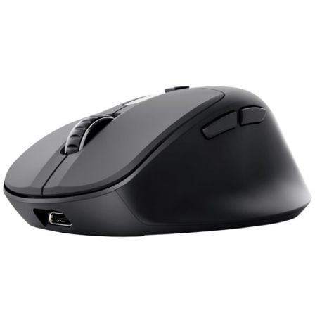 Ratón Ergonómico Inalámbrico Trust Zevo 25991/ Batería recargable/ Hasta 4000 DPI/ Negro_0