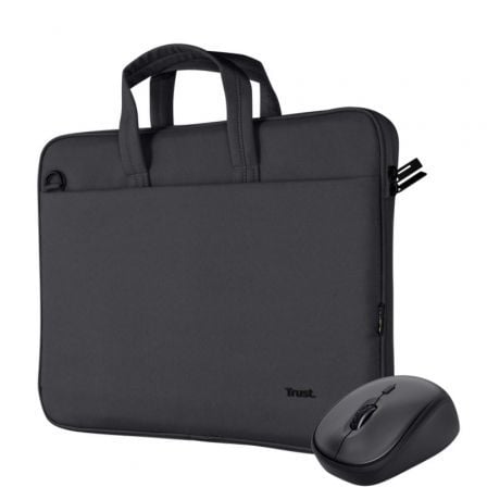 Maletín + Ratón Trust Gaming Bologna para Portátiles hasta 16"/ Negro_0