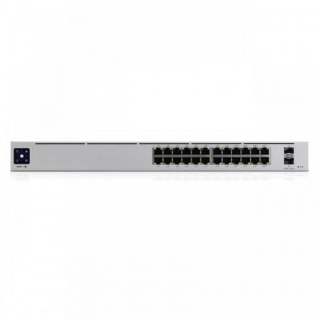 Switch Gestionable Ubiquiti USW-PRO-24-POE 24 Puertos/ RJ-45 Gigabit 10/100/1000 / SFP/ PoE_0