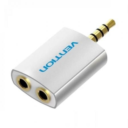 Adaptador Audio Vention BDAW0/ Jack 3.5 Macho - 2x Jack 3.5 Hembra/ Blanco_0