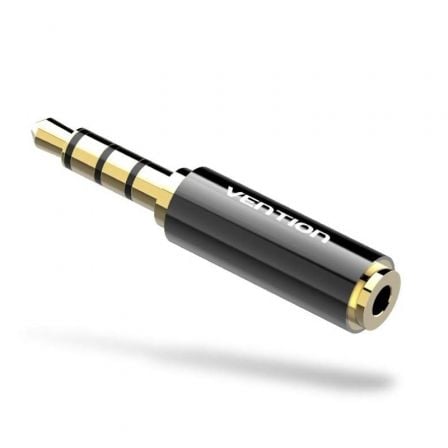 Adaptador Jack Vention BFBB0/ Jack 3.5 Macho - Jack 2.5 Hembra/ Negro_0