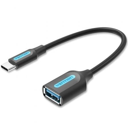 Adaptador USB 3.1 Tipo-C Vention / Preto / CCVBB