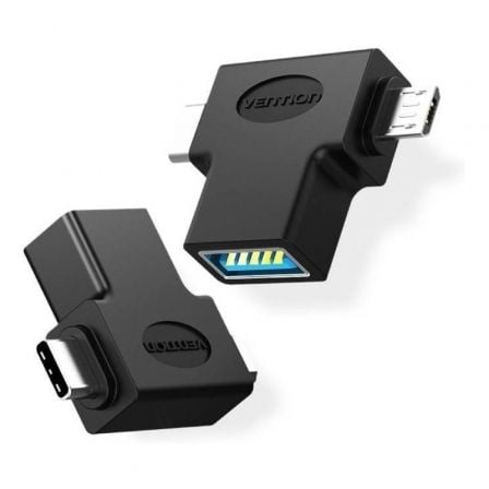 Adaptador USB 3.0 Vention / Preto / CDIB0