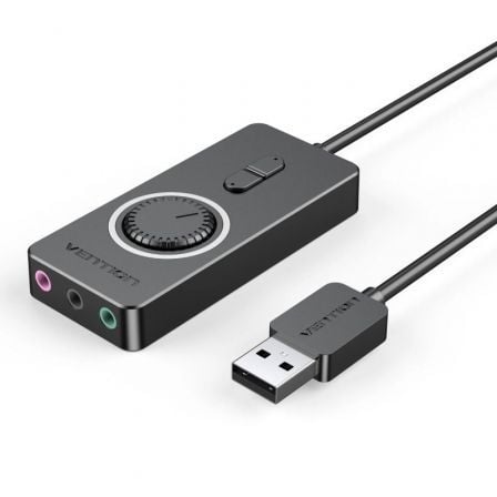 Tarjeta de Sonido Vention CDRBB/ USB Macho - 3x Jack 3.5 Hembra_0