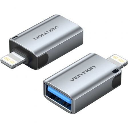 Adaptador OTG USB Vention CUCH0/ USB Hembra - Lightning Macho/ Azul_0