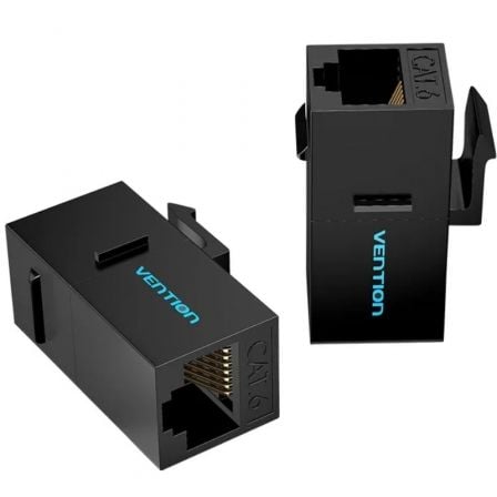 Adaptador Conector RJ45 IPGB0-5 Cat6 UTP/ RJ45 Hembra - RJ45 Hembra/ 5 uds/ Negro_0