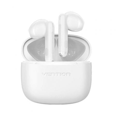 Auriculares Bluetooth Vention / Brancos / Autonomia 6h / NBHW0