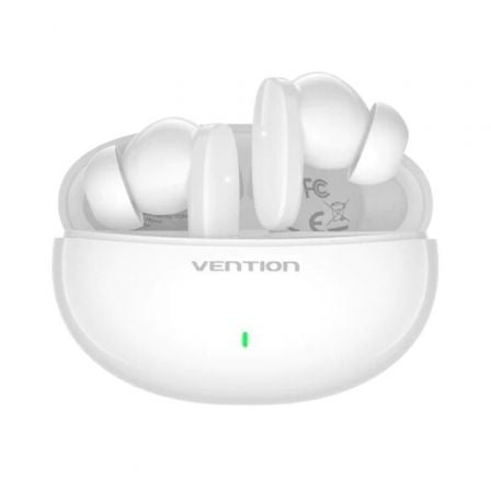 Auriculares Bluetooth Vention / Branco / Autonomia 7h / NBFW0