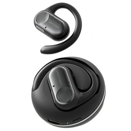 Auriculares Deportivos Bluetooth Vention Open Ear OpenBeat O11 NBPB0 con estuche de carga/ Negros_0