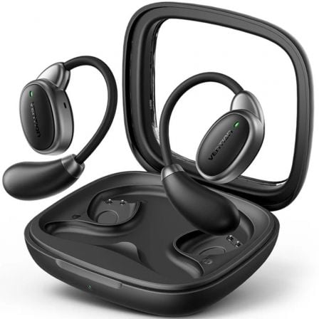 Auriculares Deportivos Bluetooth Vention Open Ear OpenBeat O15 NBTB0 con estuche de carga/ Negros_0