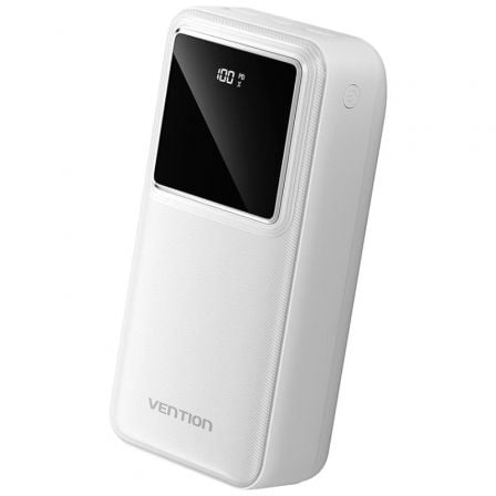 Powerbank Vention 30000mAh / 22.5W / Branco / FHMW0