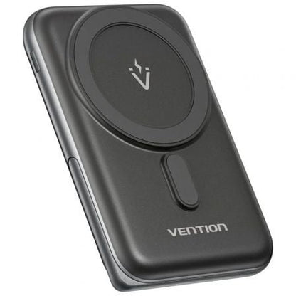 Powerbank 10000mAh Vention FHNB0/ 20W/ Wireless/ Negra_0