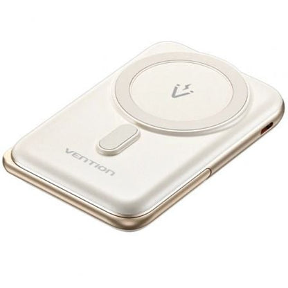 Powerbank 10000mAh Vention FHNW0/ 20W/ Wireless/ Blanca_0