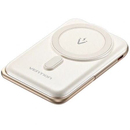 Powerbank 10000mAh Vention FHNW0/ 20W/ Wireless/ Blanca_0