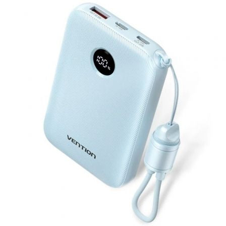 Powerbank 10000mAh Vention FKAL0-C/ 22.5W/ Azul_0
