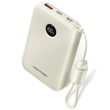 Powerbank 10000mAh Vention FKAN0-C/ 22.5W/ Gris_0