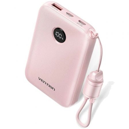 Powerbank 10000mAh Vention FKAP0-C/ 22.5W/ Rosa_0
