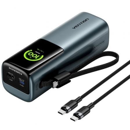 Powerbank 20000mAh Vention FKGH0/ 200W/ Gris_0