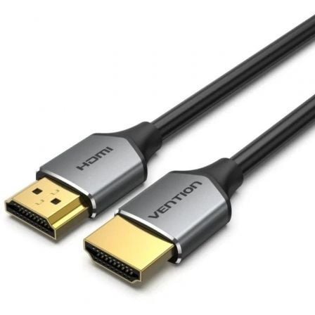 Cable HDMI 2.0 4K Vention ALEHF/ HDMI Macho - HDMI Macho/ 1m/ Gris_0